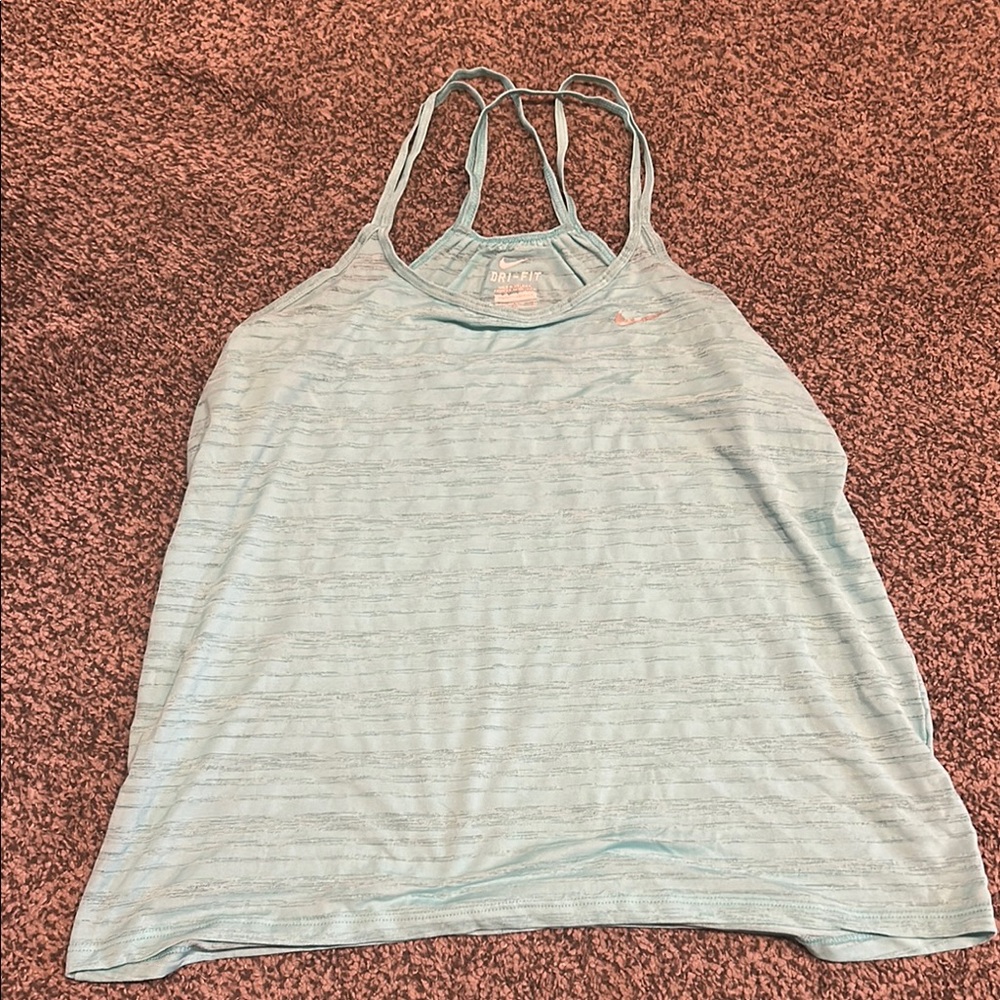Nike Women's Sky Blue Tank Top